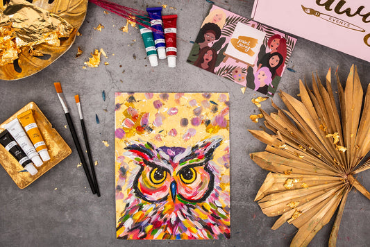Paint Away at Home - Owl