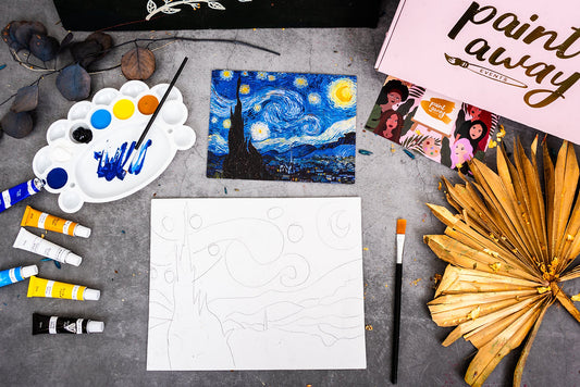 Paint Away at Home - Van Gogh, Starry Night