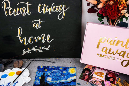 Paint Away at Home - Van Gogh, Starry Night